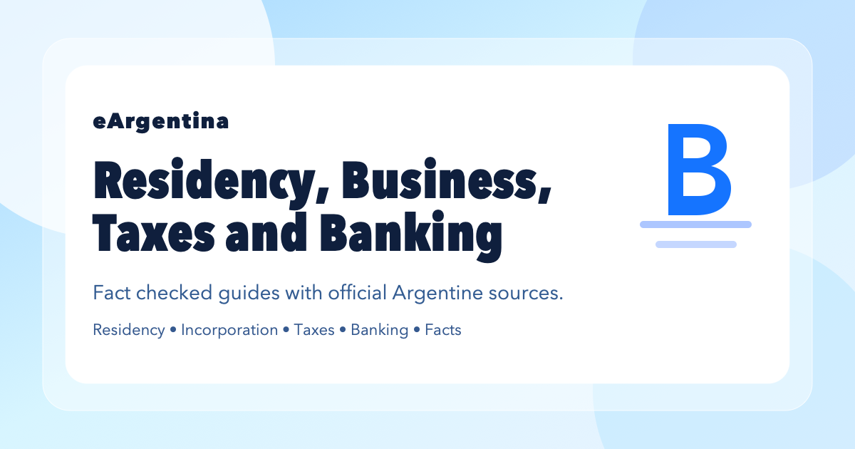 eArgentina guide preview